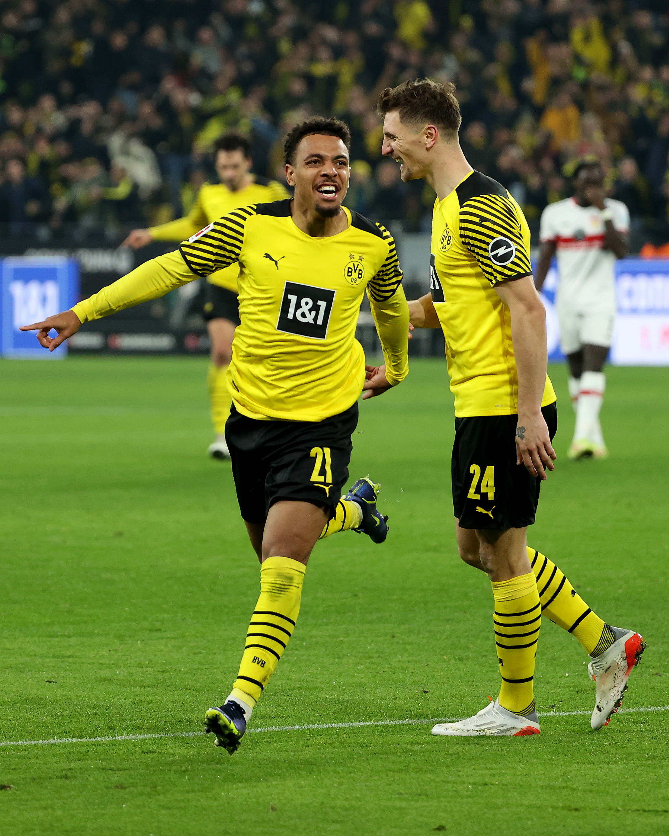 多特蒙德球员在赛场上展现出色