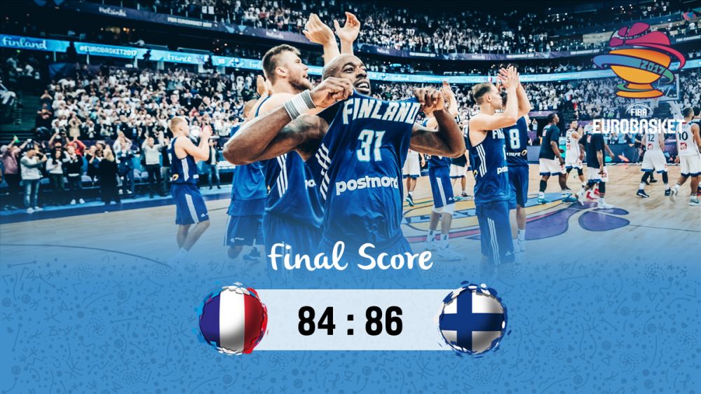 芬兰队在欧锦赛预选赛中输给意大利