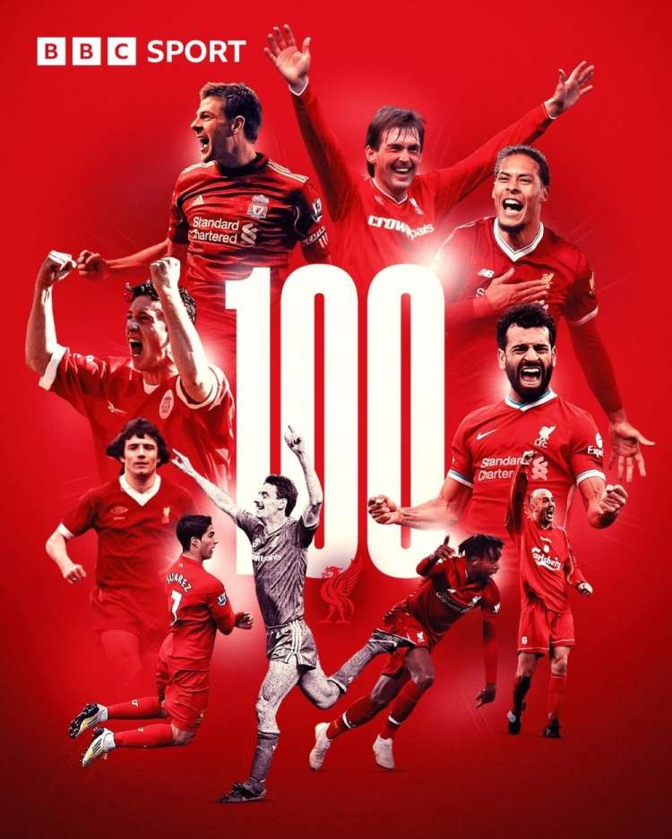 利物浦客场大胜，保持领跑优势